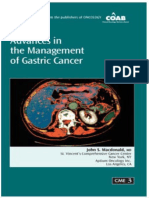 Advances in The Management of Gastric Cancer