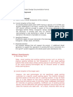 Project Design Documentation Format