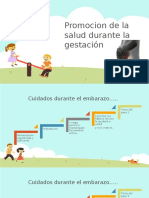 Promocion de La Salud Durante La Gestación