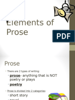 Elements of Prose