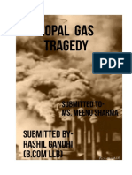 Bhopal Gas Trgedy 