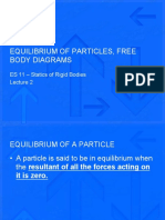 Lecture 2 - Equilibrium of Particles PDF