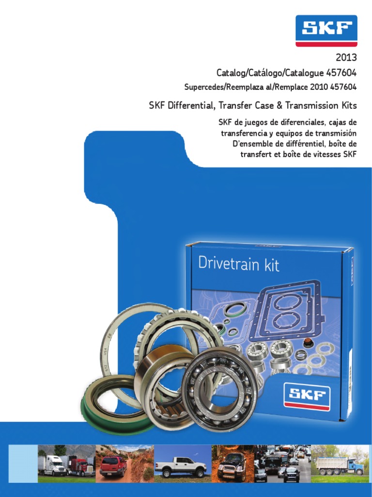 SKF Differential Catalog Eje Chevrolet Silverado