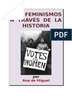 Feminismos a Través de La Historia_ana de Miguel