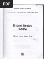 Limba Romana Clasa Xi Editura Art Part1 PDF