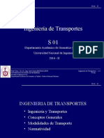 Ingeniería de Transportes S01