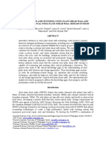 Development of a Recentering Steel Plate Shear Wall (Bruneau, Et Al. 2010)