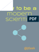 How to be a Modern Scientist