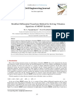 Modified Differential Transform Method for Solving Vibration Equationsof MDOF Systems (Najafgholipour, et al. 2016).pdf