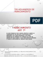 Delitos Aduaneros de Financiamiento