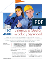 Revista Normas y Calidad ISO 45001