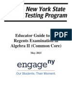 Algebra II Test Guide