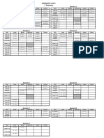 Horario Primer Semestre