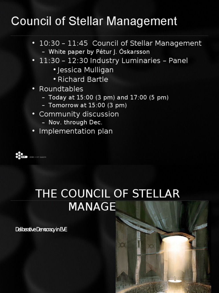 Council Stellar Management PDF