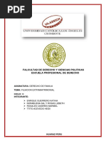 Derecho de Familia Filiacion Extramatrimonial