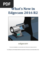 Whats New. Tutorial de EdgeCAM