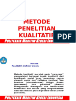 METOPEL KUALITATIF POLIMARIN