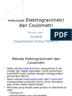 Elektrogravimetri Dan Coulometri