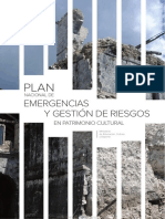 Plan Nacional de Emergencias y Gestión de Riesgos en Patrimonio Cultural