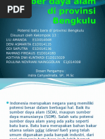 Download  Pengelolaan sumber daya alam di provinsi Bengkulu by RouliNovriani SN325851997 doc pdf