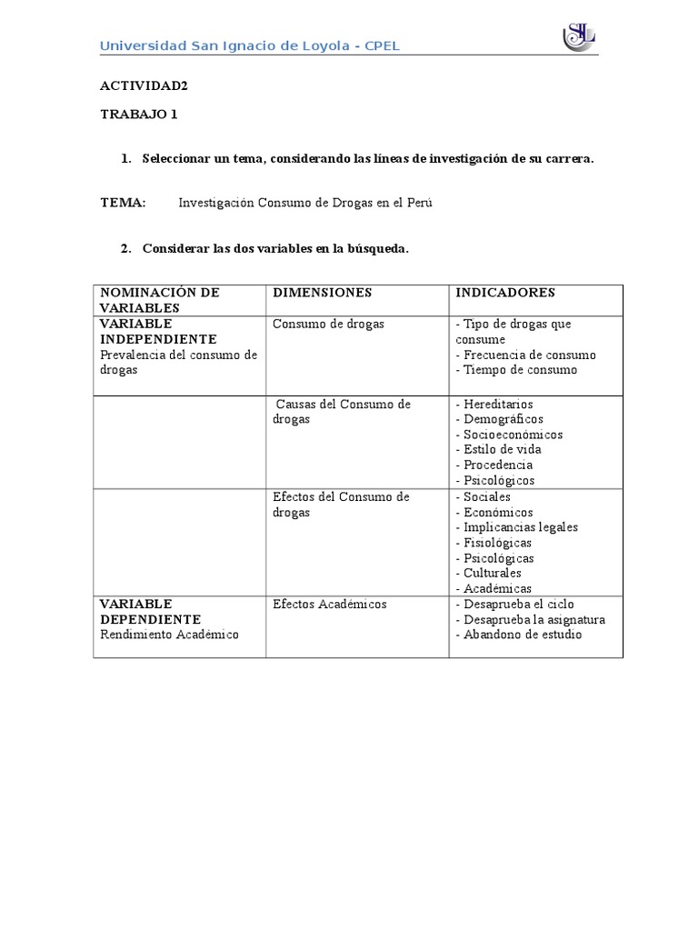 A2t1 Dimension de Las Variables | PDF