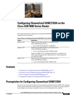 Cisco ASR 9000 Channelized SONET/SDH