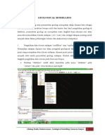 Geological Modelling