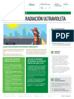 Afiche Radiación UV Solar Achs