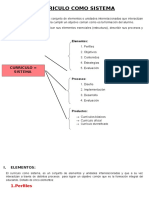 Curriculo Como Sistema