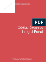 Código Orgánico Integral Penal Ecuatoriano