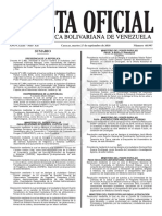 Gaceta Oficial Número 40.997 de La República de Venezuela, 27 de Septiembre de 2016