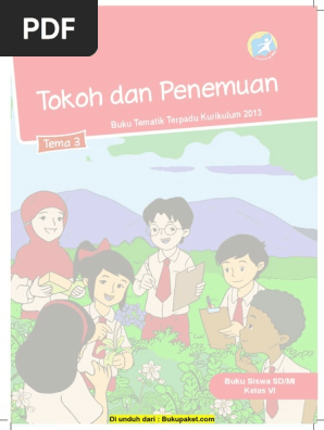 Kelas 6 Tema 3 Tokoh Dan Penemuan Pdf