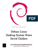 Debian Linux. Desktop