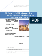 Argentina - Política Económica y Comercial