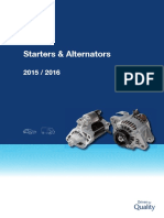 Denso - Starter and Alternator 2015-2016