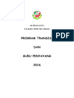 Kertas Kerja Program Transisi THN 1 2016