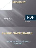 Engine Maintenance Ankit Amity