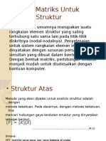 Metode Matriks Untuk Analisis Struktur