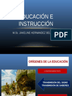 Tema 1 Educación e Instrucción