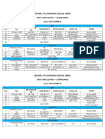 Jadwal Pelayanan Gereja Anak