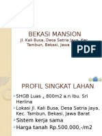 Presentasi bekasi mension