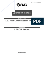 SMC LE Series LEC Comm Info - Modbus RTU