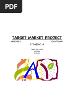 Target Market Project