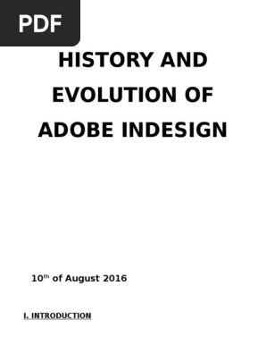 HISTORY AND EVOLUTION OF ADOBE INDESIGN.docx