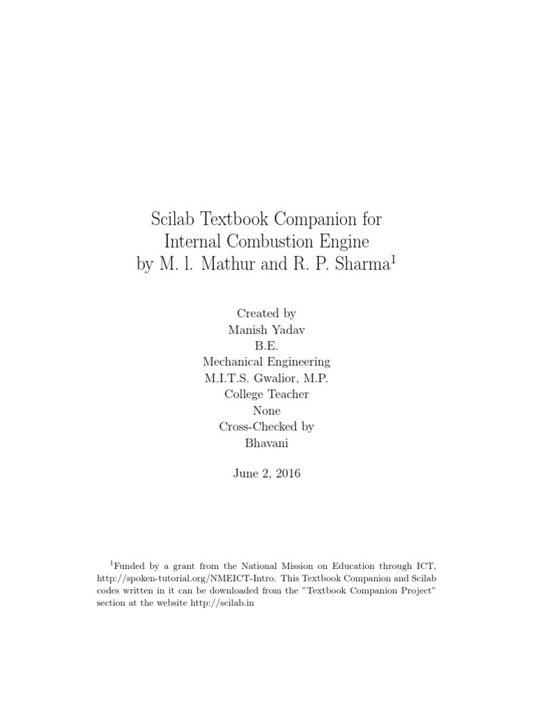 A COURSE IN INTERNAL COMBUSTION ENGINE BY MATHUR AND SHARMA PDF intelligence overview