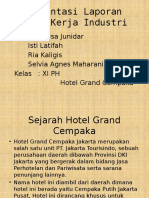 Presentasi Laporan PKL Hotel Grand Cempaka Jakarta