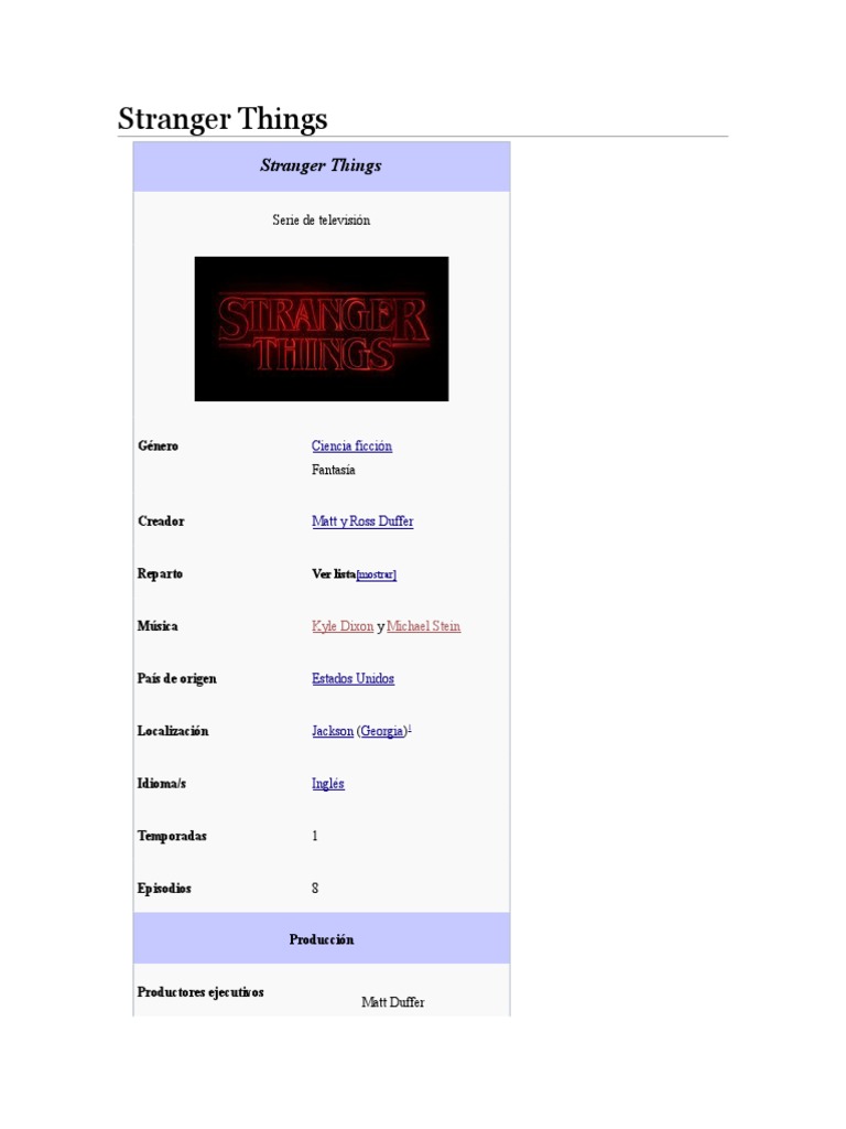 Stranger Things | PDF | Ocio