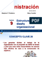 Capitulo 9 - Estructura y Diseño Organizacional