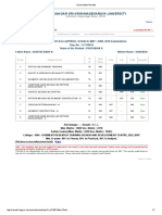 B.Sc Apparel Science Exam Results