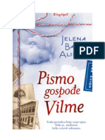 Jelena Bačić-Alimpić - Pismo Gospođe Vilme PDF